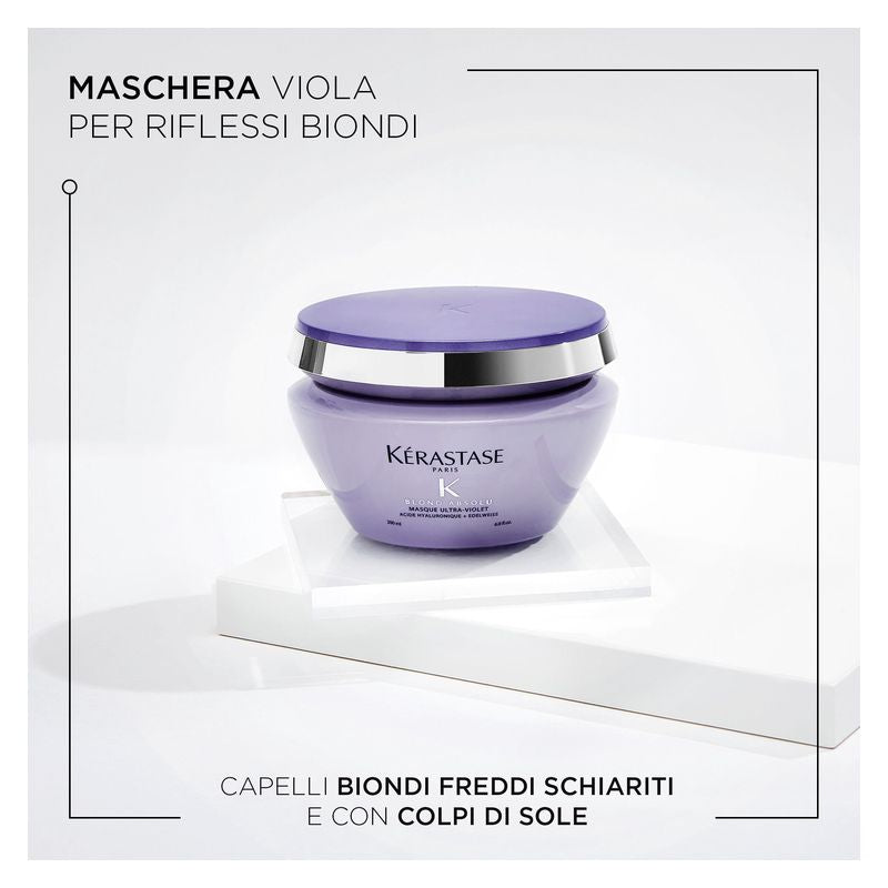 BLOCK36: KERASTASE BLOND ABSOLU ULTRA VIOLET MASK FOR COOL SHADES OF BLOND HAIR