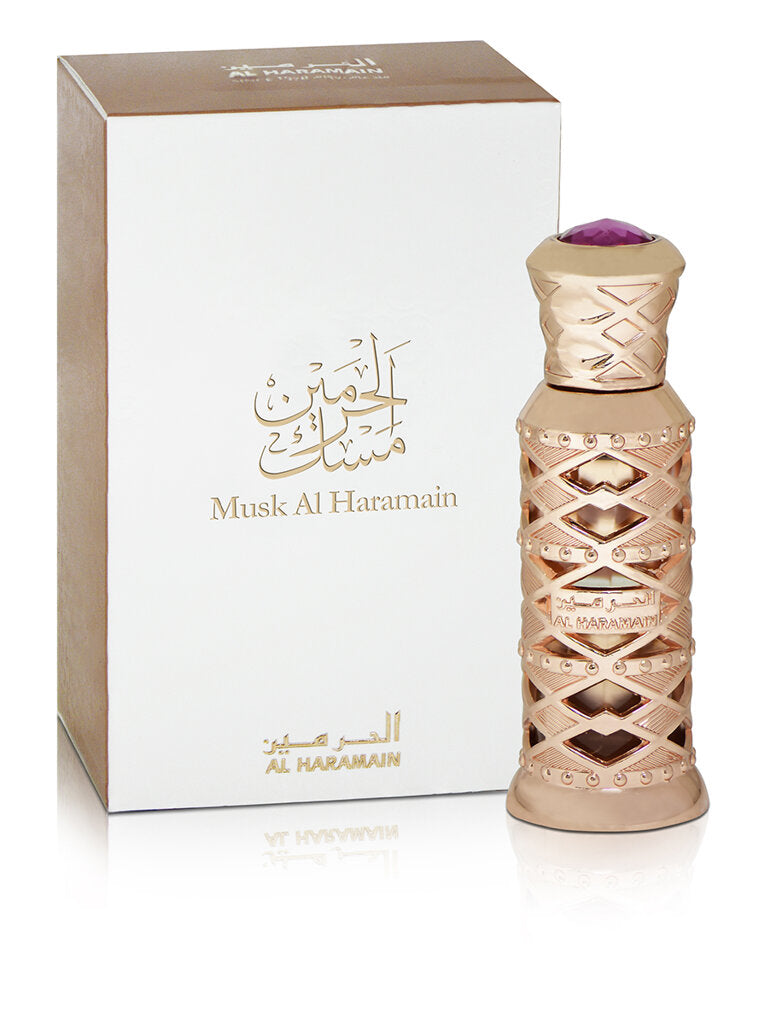 BLOCK36:OLIO PROFUMATO ARABO AL HARAMAIN MUSK 12ML