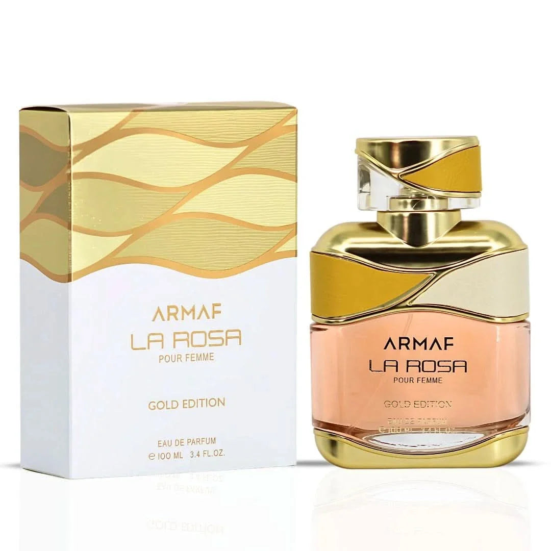 BLOCK36:ARMAF LA ROSA POUR FEMME GOLD EDITION ARABIC PERFUME EDP 100 ML