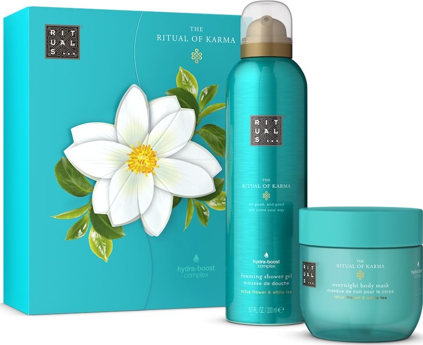 BLOCK36: RITUALS	RITUALS THE RITUAL OF KARMA SET 325 ML