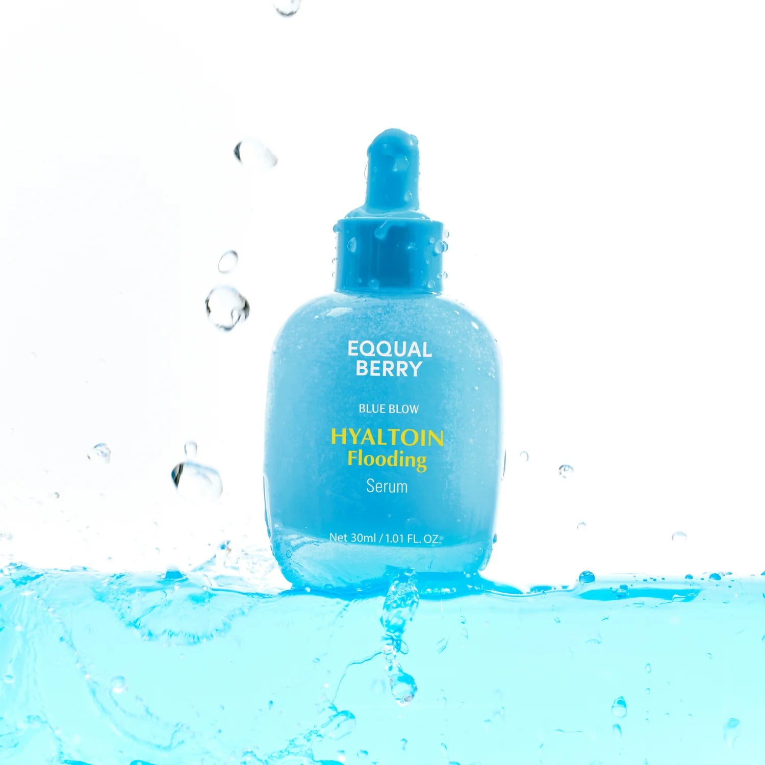 BLOCK36: SIERO	EQQUAL BERRY	BLUE BLOW HYALTOIN FLOODING SERUM