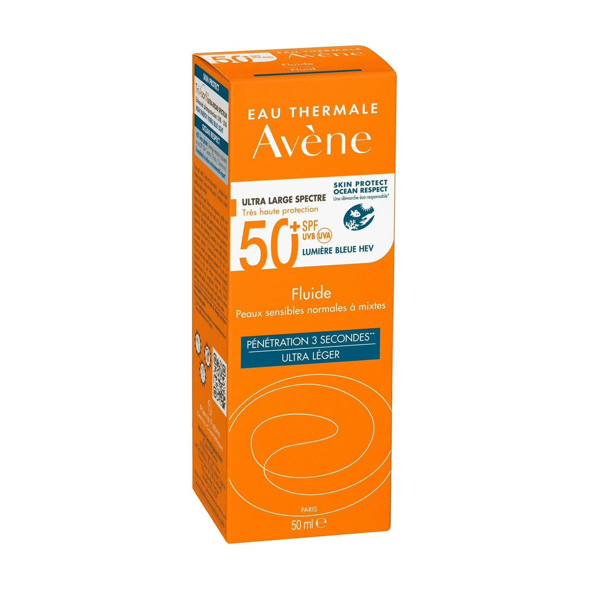 BLOCK36: AVENE	FLUIDO SENZA PROFUMO SPF 50+ PELLI SENSIBILI NORMALI E MISTE