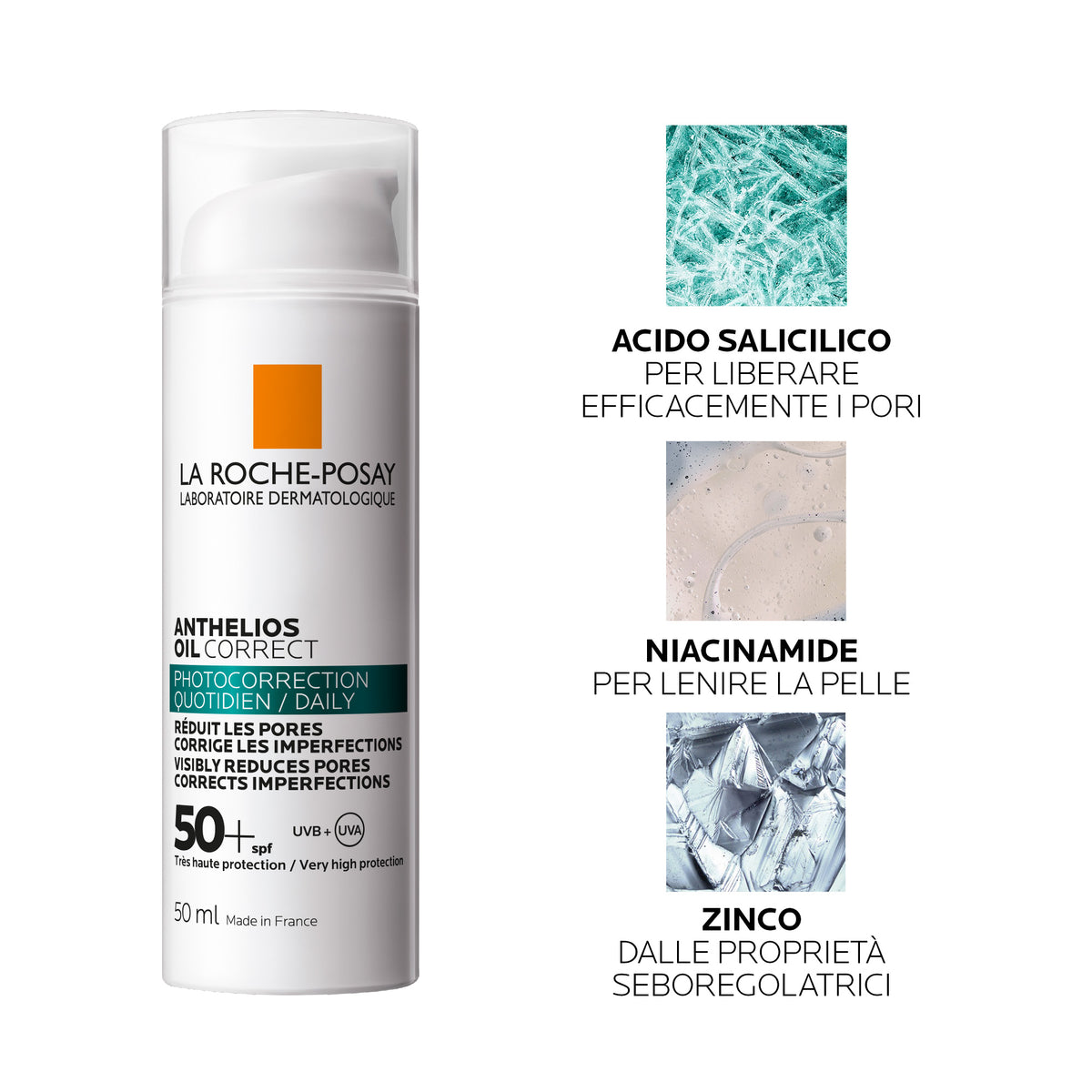 BLOCK36: LA ROCHE POSAY	FOTO-CORREZIONE GEL CREMA QUOTIDIANO SPF 50+