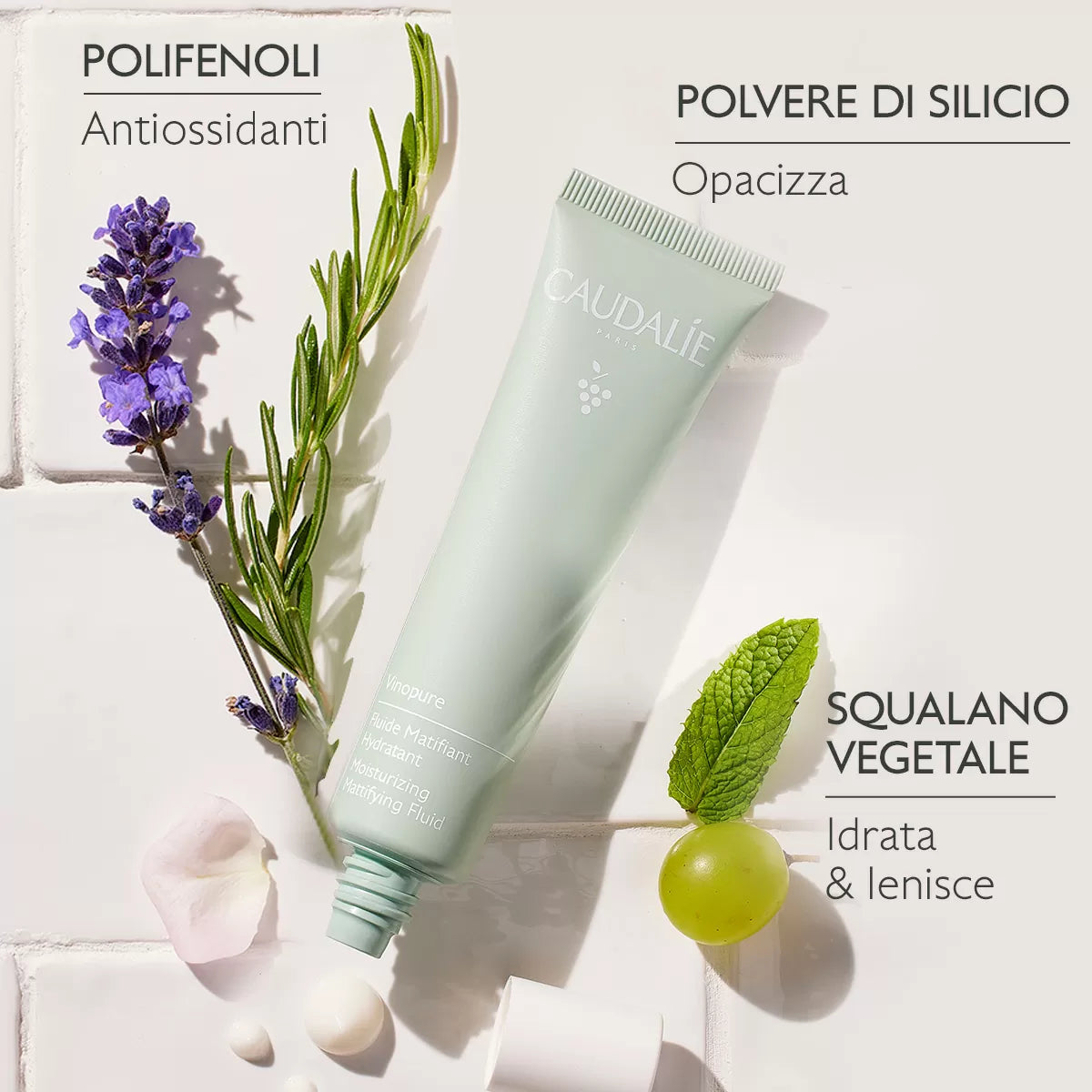 BLOCK36: CREMA	CAUDALIE	VINOPURE FLUIDO IDRATANTE EFFETTO MAT 60ml