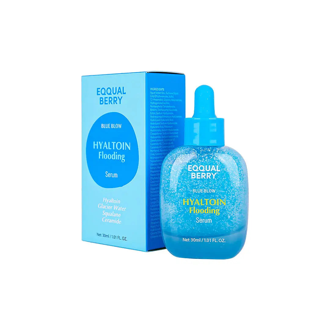 BLOCK36: SIERO	EQQUAL BERRY	BLUE BLOW HYALTOIN FLOODING SERUM