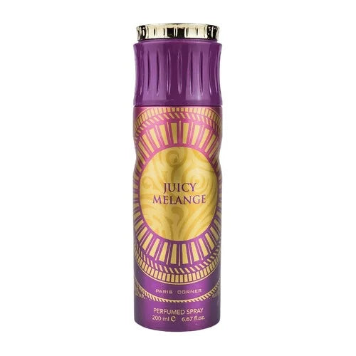 BLOCK36:PROFUMO ARABO PARIS CORNER JUICY MELANGE PERFUMED SPRAY DEODORANTE 200ML