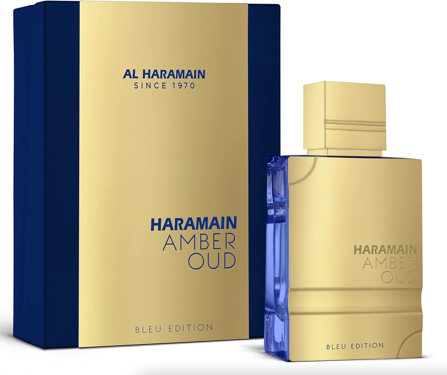 BLOCK36:PROFUMO ARABO AL HARAMAIN AMBER OUD BLUE  EDITION  EDP 60 ML