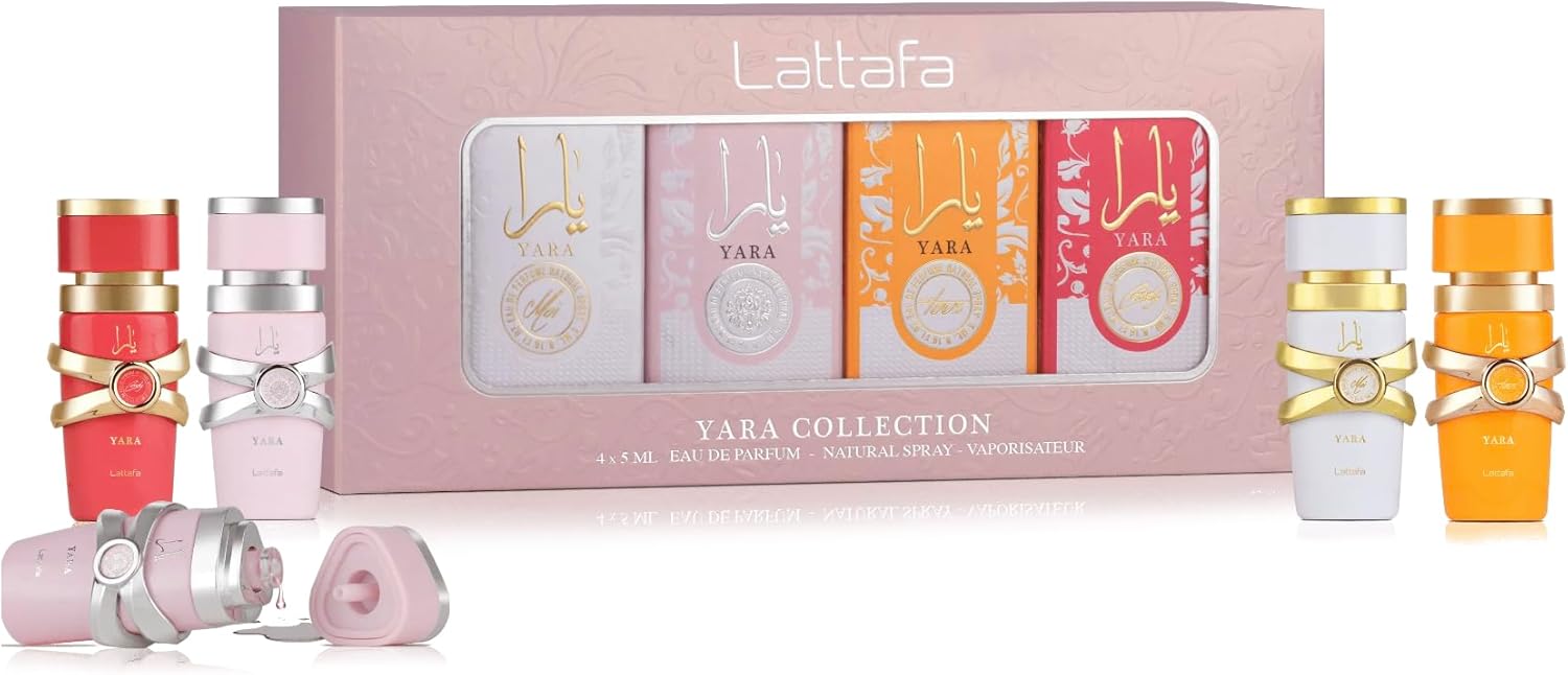 BLOCK36: ARABISCHES PARFÜM YARA SET LATTAFA YARA COLLECTION SET 4x5 ML