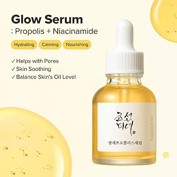 BLOCK36: SIERO	BEAUTY OF JOSEON (KOREANA)	GLOW SERUM PROPOLIS + NIACINAMIDE 30ml