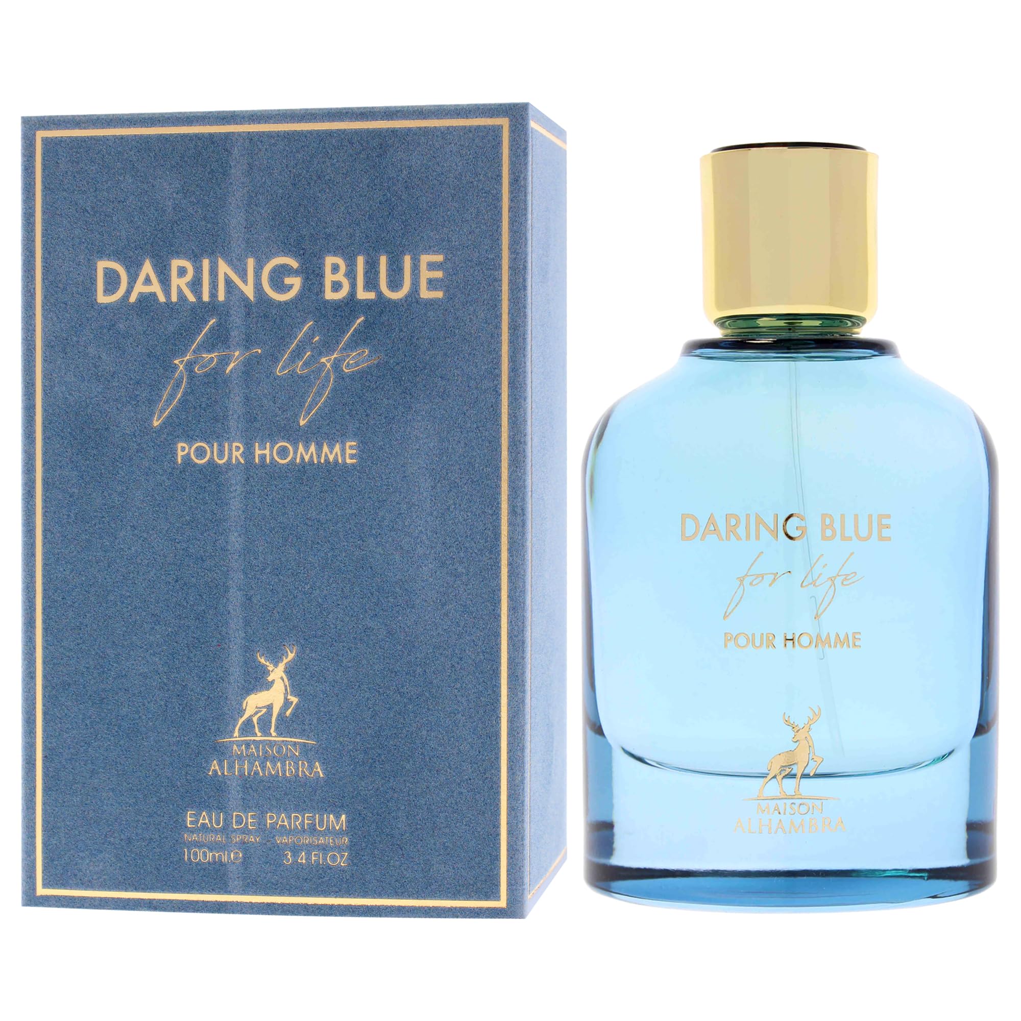 BLOCK36: TESTER Maison Alhambra Daring Blue for Life 100ml