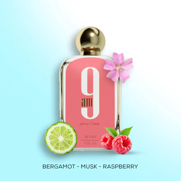 BLOCK36: PROFUMO ARABO AFNAN 9 AM POUR FEMME	EDP	100 ML