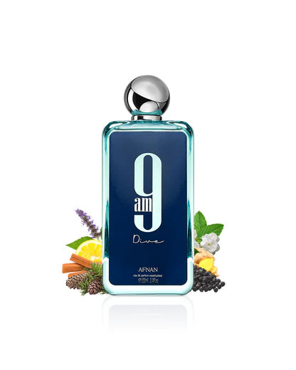 BLOCK36: PROFUMO ARABO Afnan 9am Dive Eau De Parfum 100ml Spray Unisex Fragrance