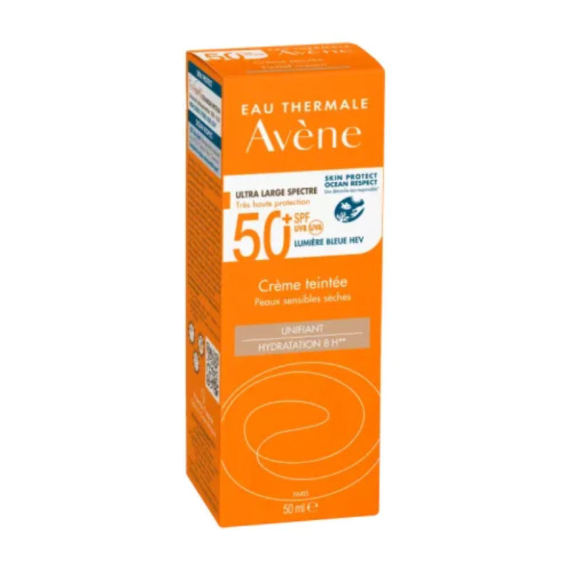 BLOCK36: AVENE	CREMA COLORATA SPF 50+ PELLI SENSIBILI SECCHE UNIFORMANTE