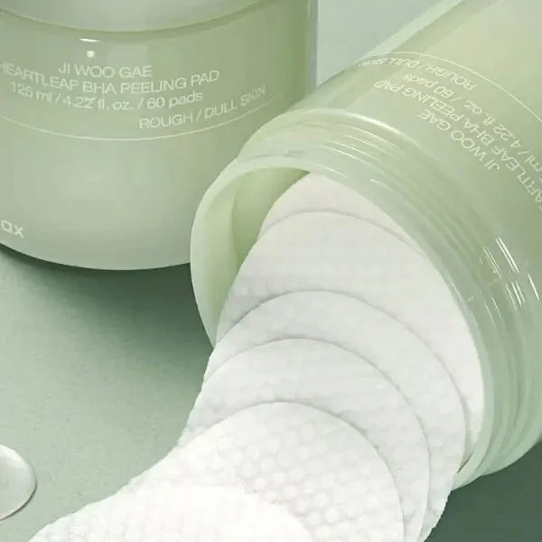 BLOCK36: CREMA	CELIMAX	JI WOO GAE HEARTLEAF BHA PEELING PAD