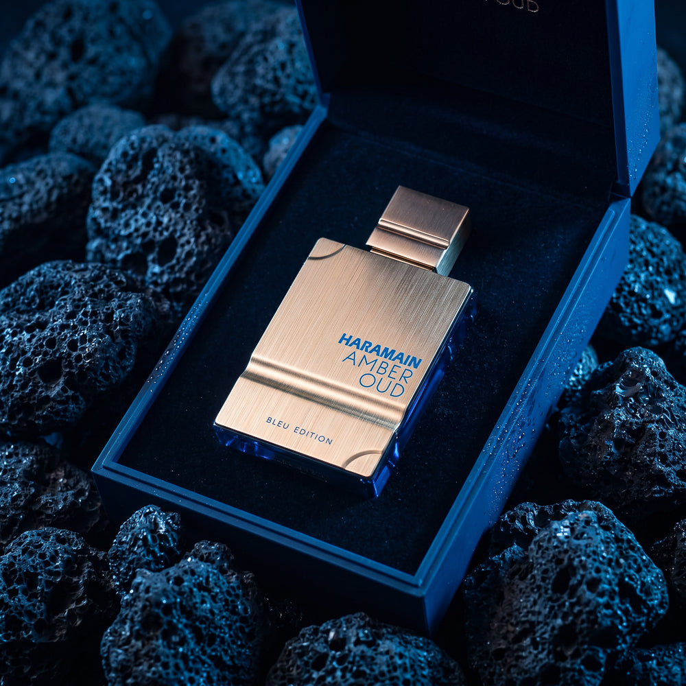 BLOCK36:PROFUMO ARABO AL HARAMAIN AMBER OUD BLUE  EDITION  EDP 60 ML