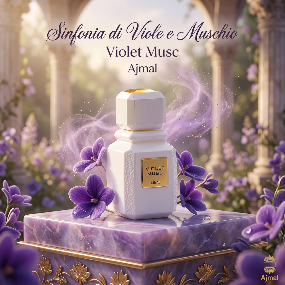 BLOCK36: PROFUMO ARABO AJMAL  VIOLET MUSC UNISEX 3,4 OZ EDP