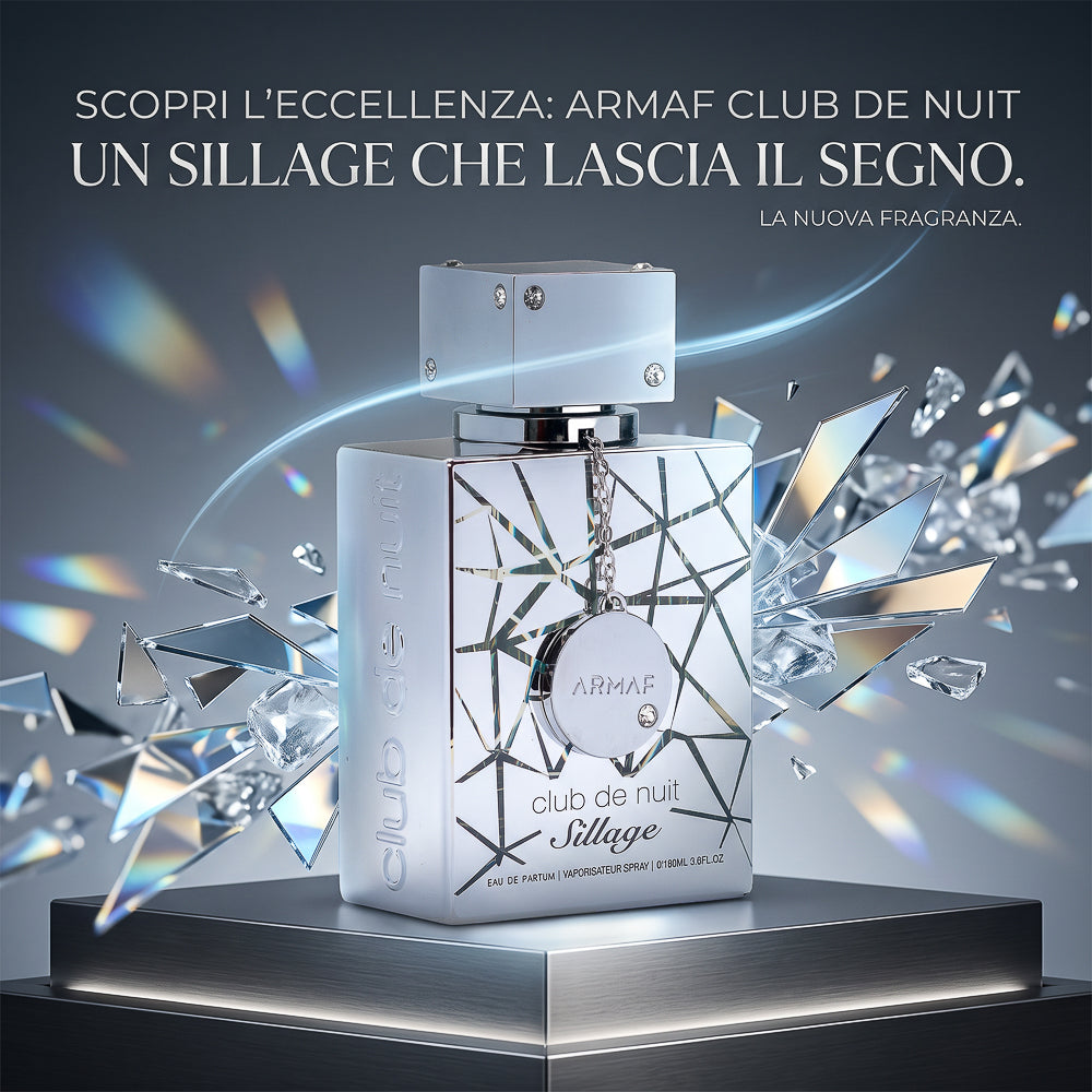 BLOCK36:PROFUMO ARABO ARMAF CLUB DE NUIT SILLAGE 105 ML EDP