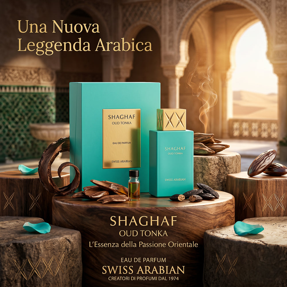 BLOCK36: PROFUMO ARABO SWISS ARABIAN	SHAGHAF OUD TONKA EDP 75ML