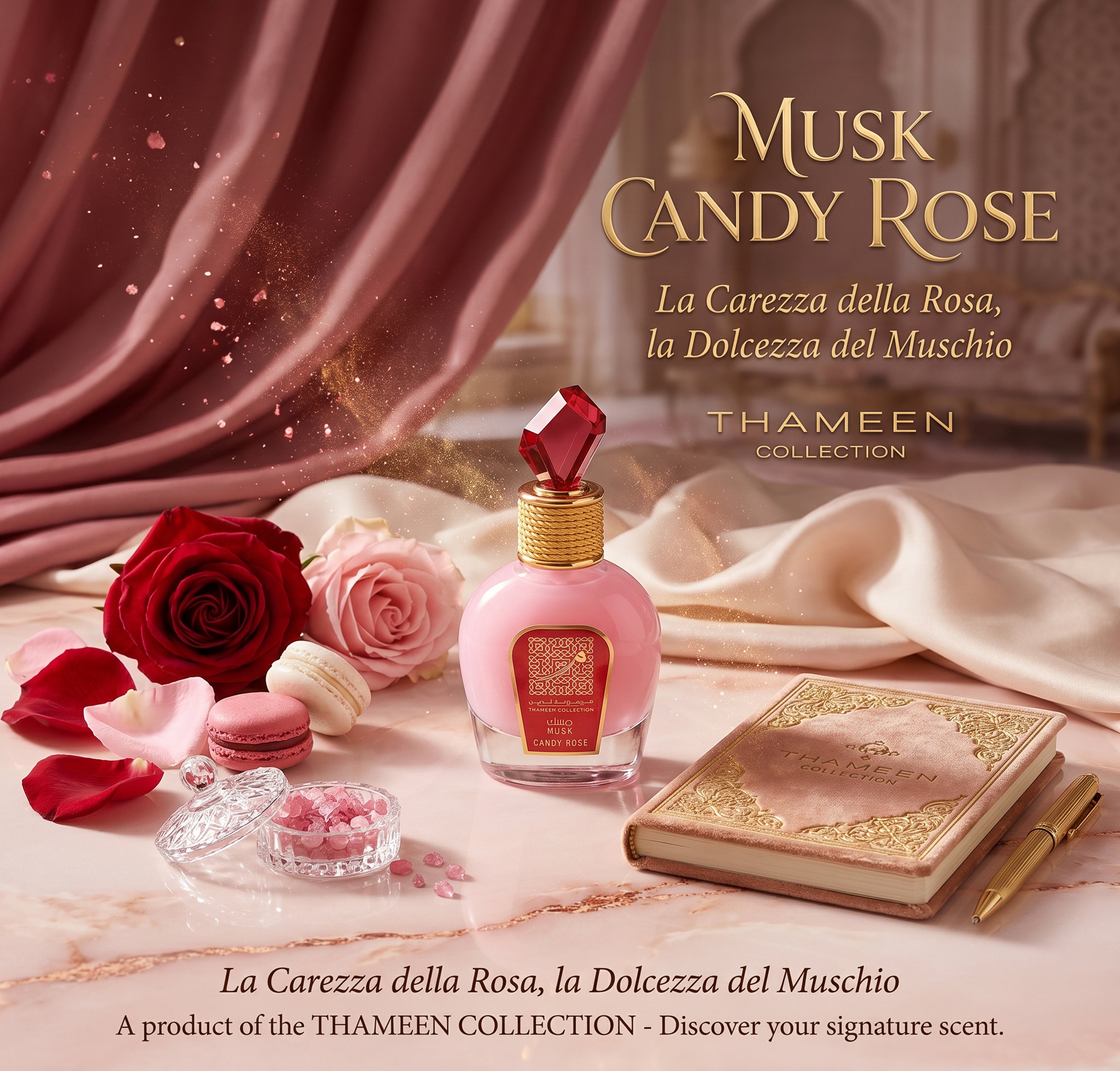 BLOCK36: LATTAFA MUSK CANDY ROSE ARABIAN PERFUME EDP SPRAY