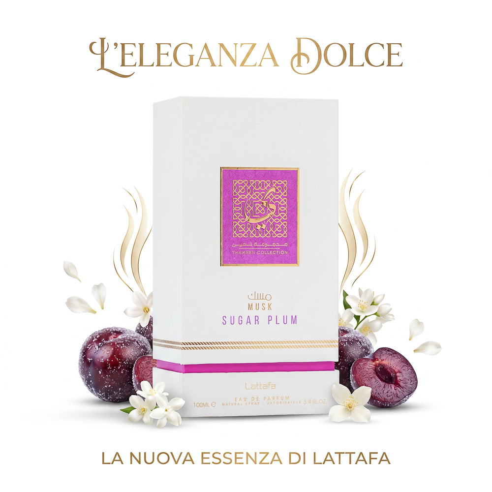 BLOCK36: ARABIAN PERFUME LATTAFA MUSK SUGAR PLUM EDP 100 ML