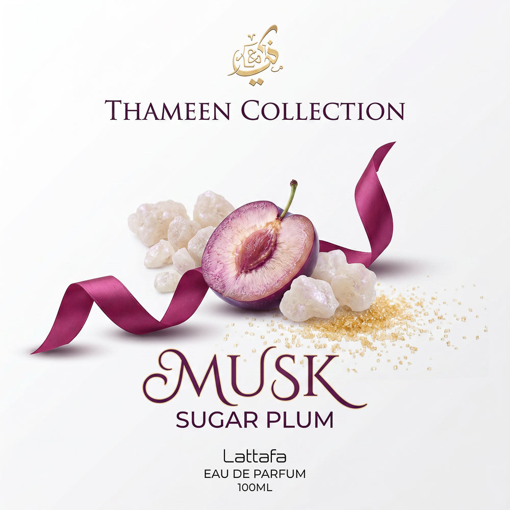 BLOCK36: ARABIAN PERFUME LATTAFA MUSK SUGAR PLUM EDP 100 ML