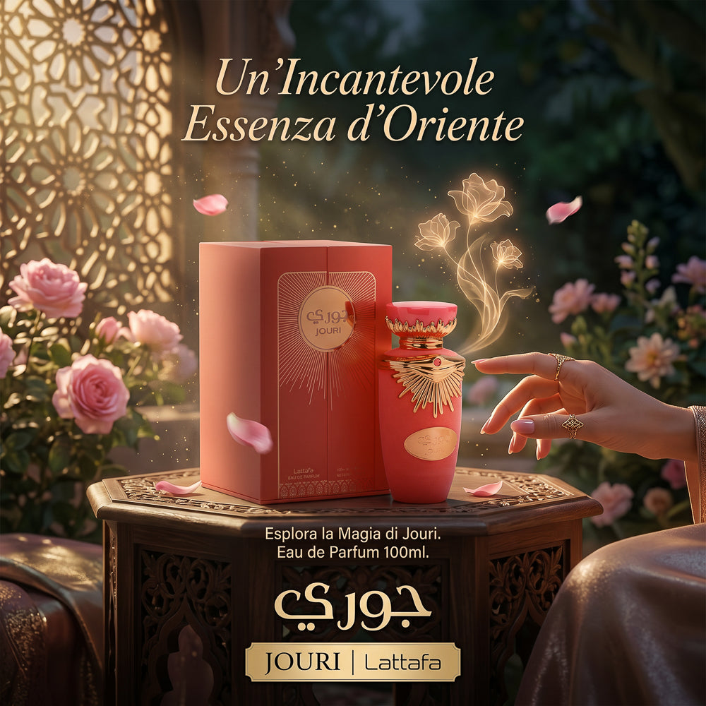 BLOCK36: PROFUMO ARABO Lattafa Jouri Eau De Parfum 100 Milliliters