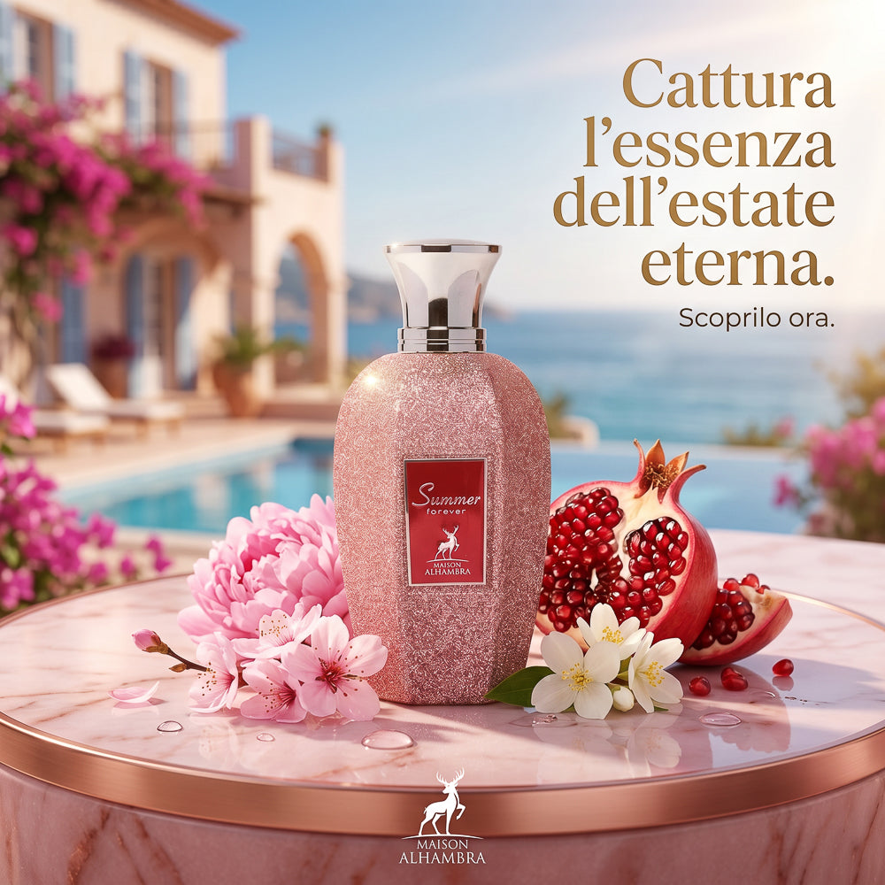 BLOCK36:PROFUMO ARABO MAISON ALHAMBRA SUMMER FOREVER EDP 100 ML
