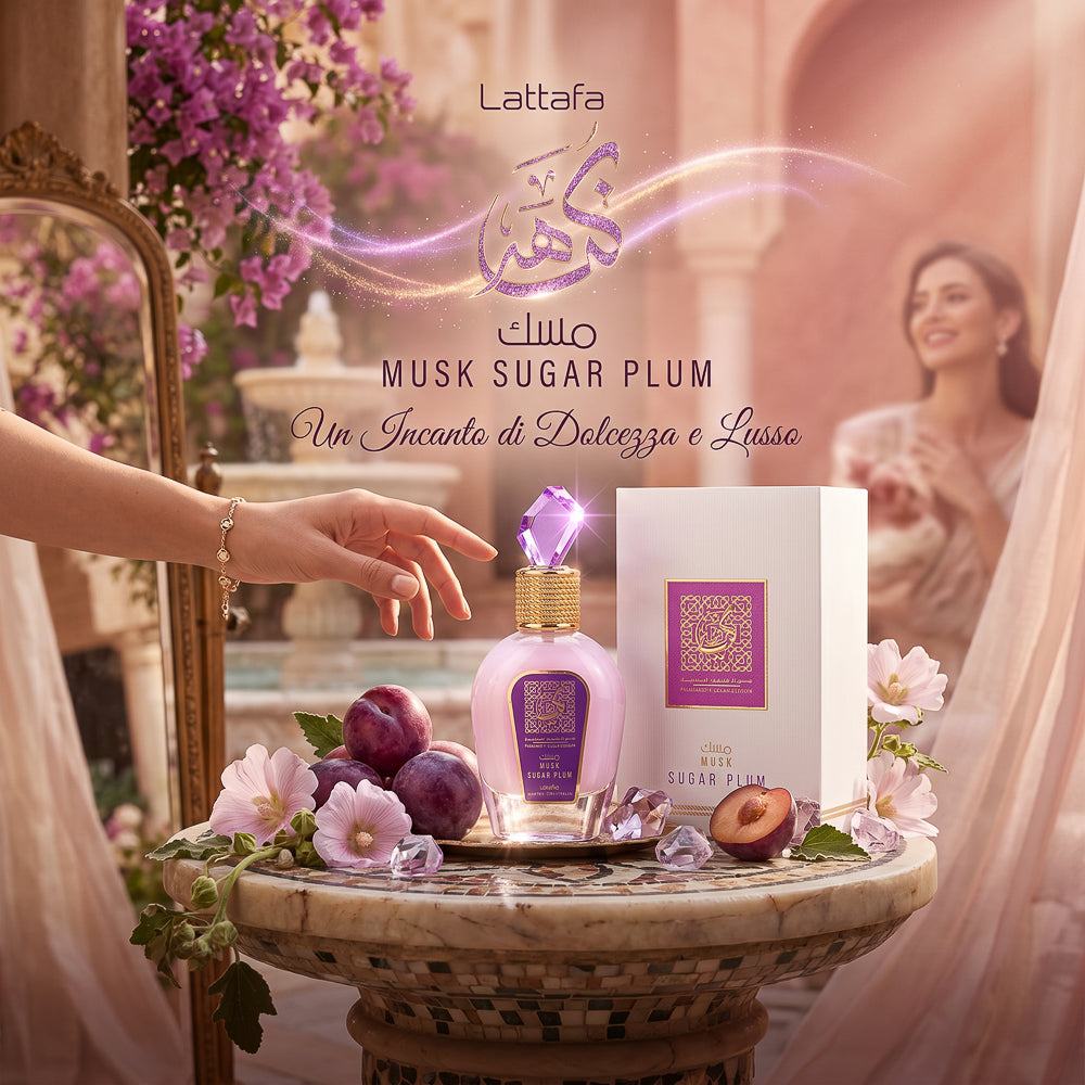 BLOCK36: ARABIAN PERFUME LATTAFA MUSK SUGAR PLUM EDP 100 ML