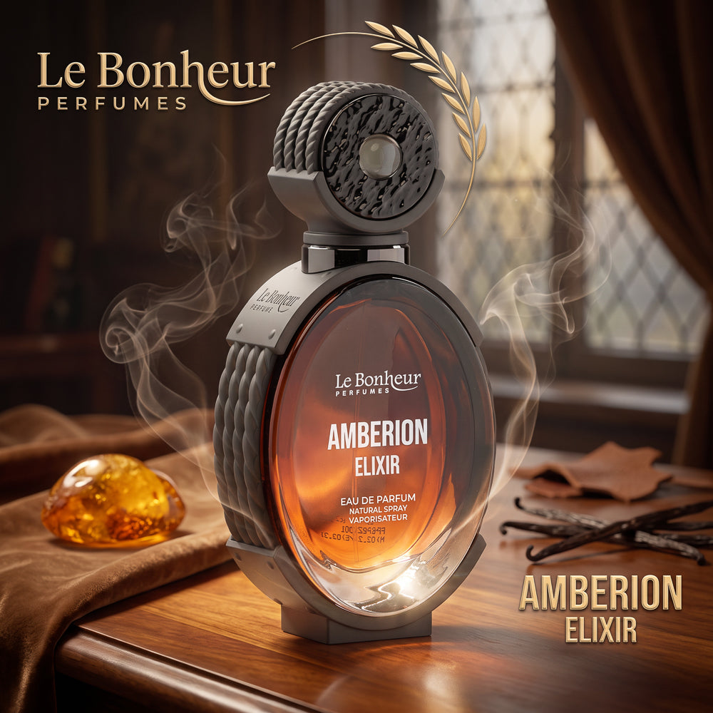 BLOCK36:PROFUMO ARABO LE BONHEUR AMBERION ELIXIR EDP 100ML