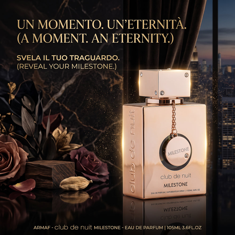 BLOCK36: PROFUMO ARABO ARMAF CLUB DE NUIT MILESTONE 105ML EDP