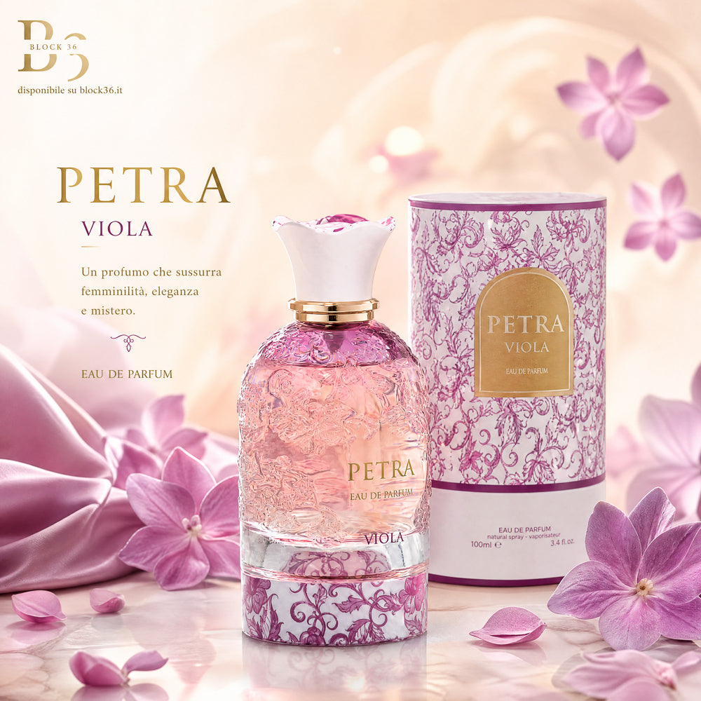 BLOCK36: PROFUMO ARABO LATTAFA PETRA VIOLA EDP 100ML