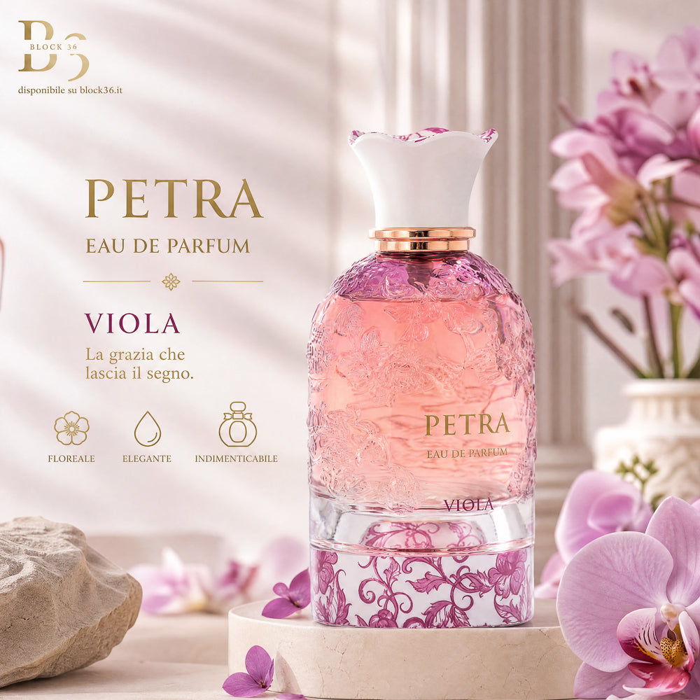 BLOCK36: PROFUMO ARABO LATTAFA PETRA VIOLA EDP 100ML