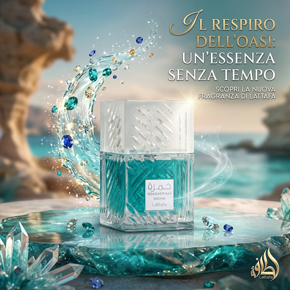 BLOCK36: PROFUMO ARABO LATTAFA KHAMRAH WAHA 100 ML EDP