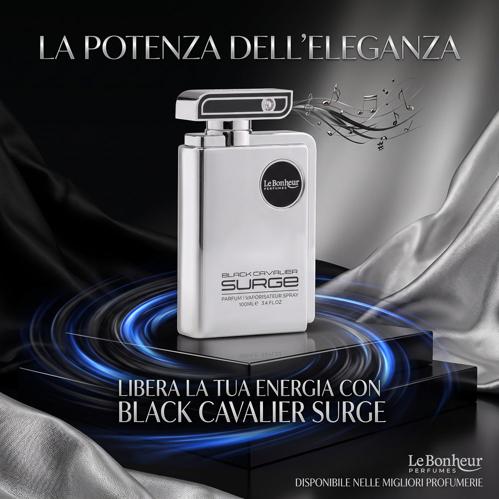 BLOCK36: Black Cavalier Surge di Le Bonheur Perfumes