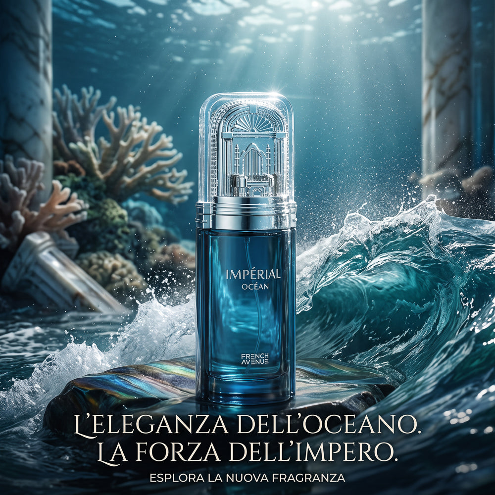 BLOCK36: PROFUMO ARABO FRENCH AVENUE IMPERIAL OCEAN EXTRAIT DE PARFUM 100 ML