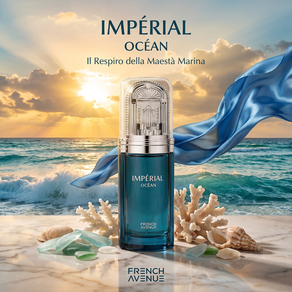 BLOCK36: PROFUMO ARABO FRENCH AVENUE IMPERIAL OCEAN EXTRAIT DE PARFUM 100 ML