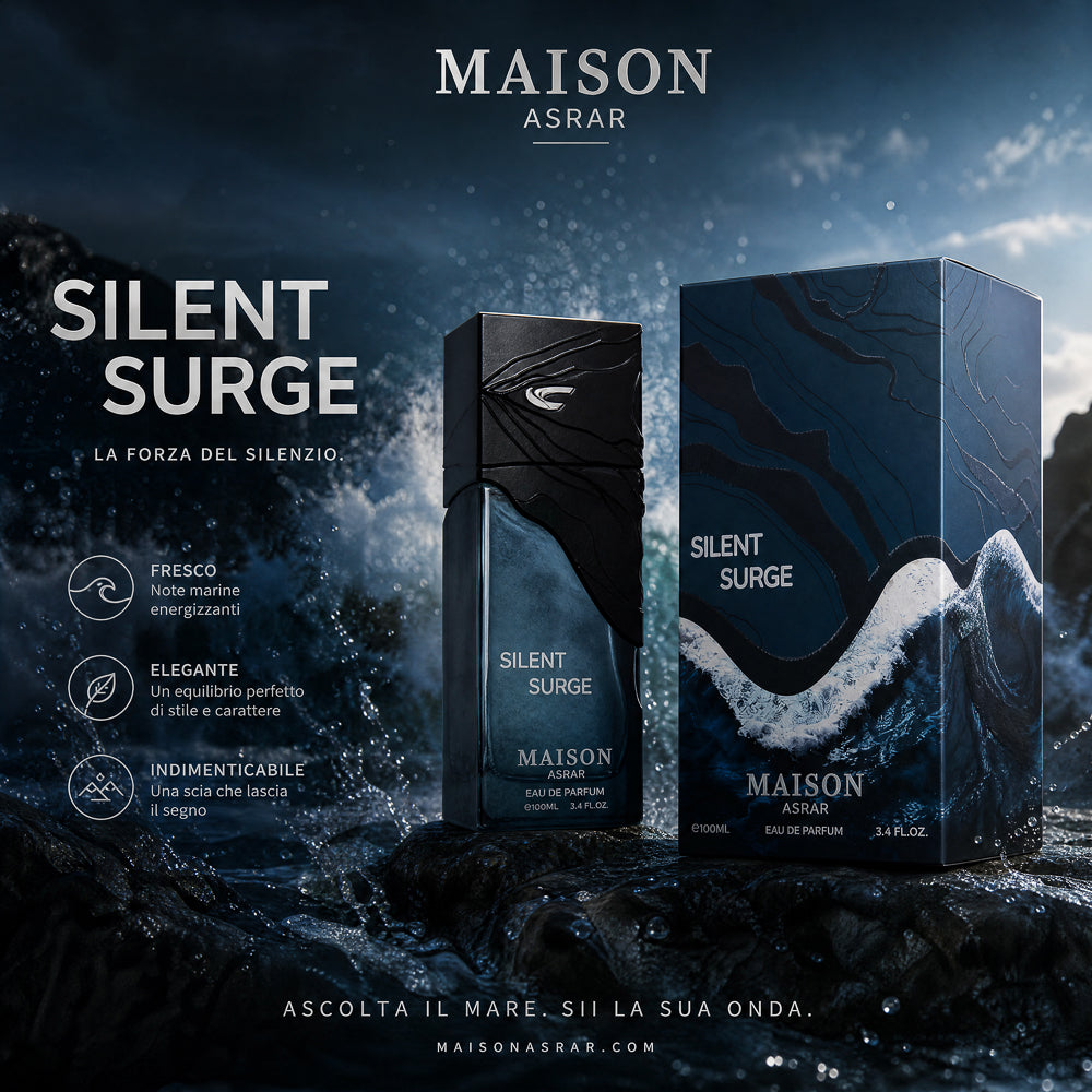 BLOCK36: PROFUMO ARABO MAISON ASRAR SILENT SURGE EDP 100 ML