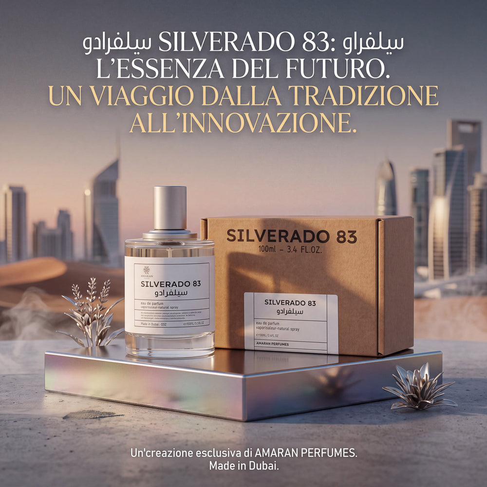 BLOCK36: PROFUMO ARABO Amaran Parfums Silverado 56 100 ML