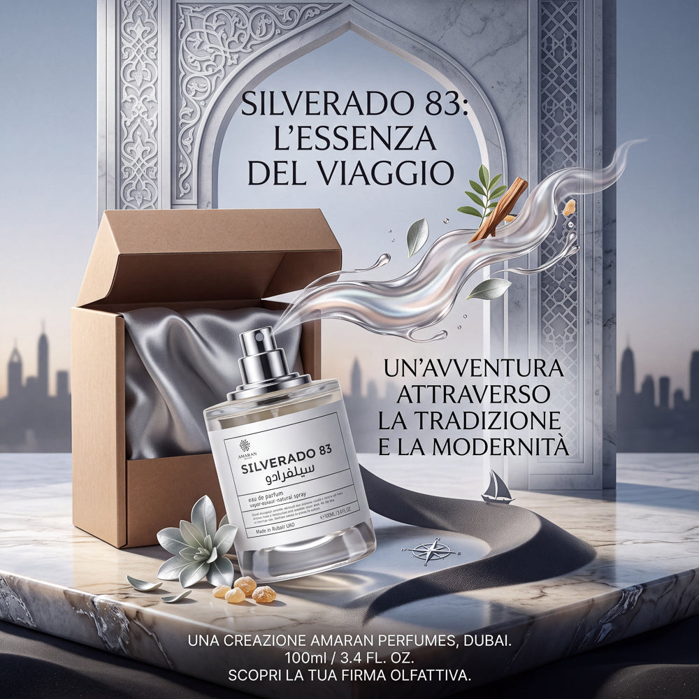 BLOCK36: PROFUMO ARABO Amaran Parfums Silverado 56 100 ML