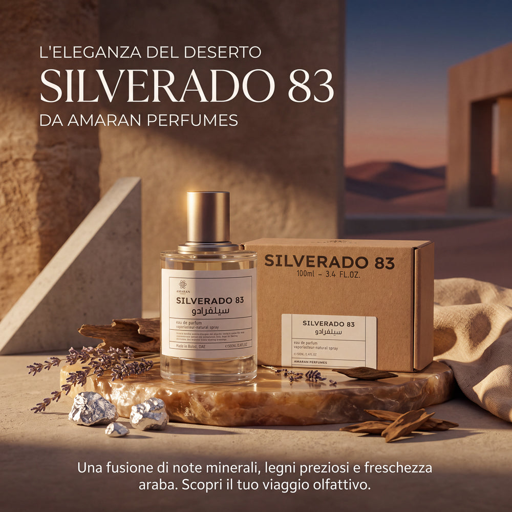BLOCK36: PROFUMO ARABO Amaran Parfums Silverado 56 100 ML
