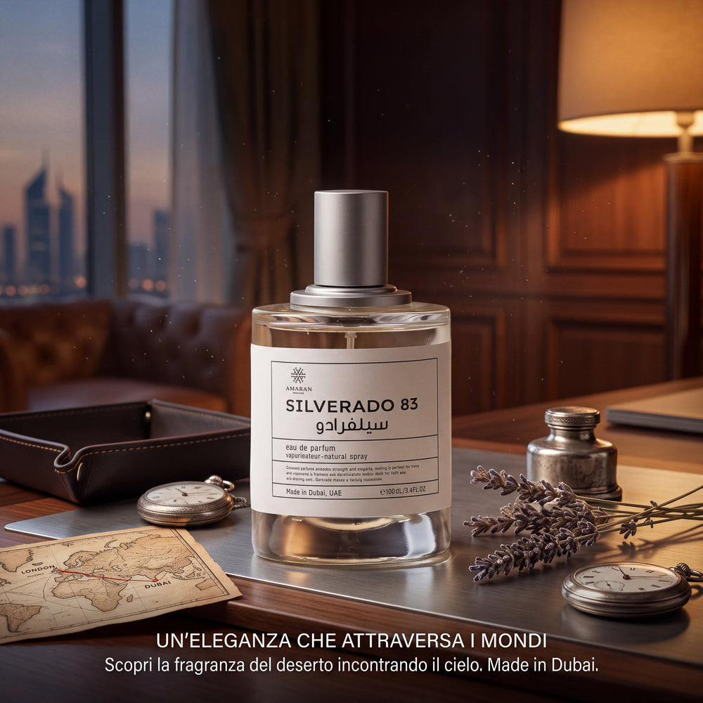 BLOCK36: PROFUMO ARABO Amaran Parfums Silverado 56 100 ML