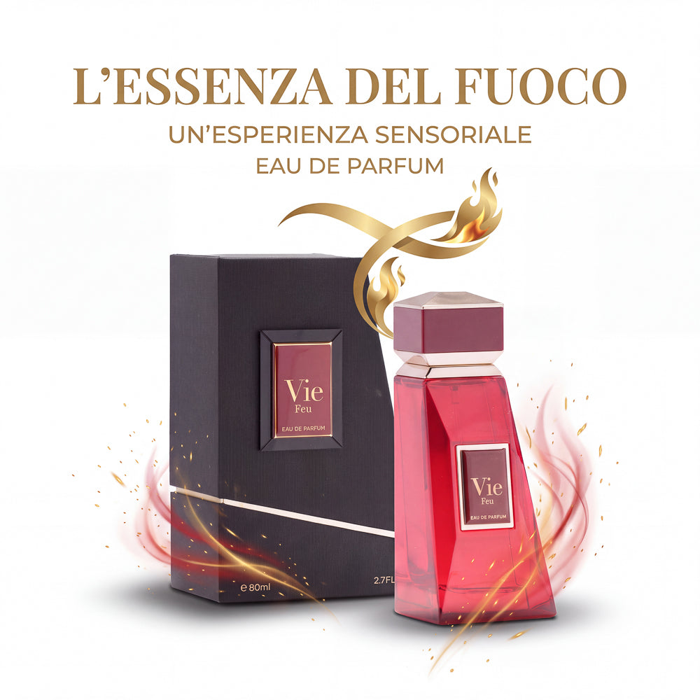 BLOCK36: PROFUMO ARABO Fragrance World Vie Feu Eau De Parfum 80ml for Men - Arabic Citrus Scented Water