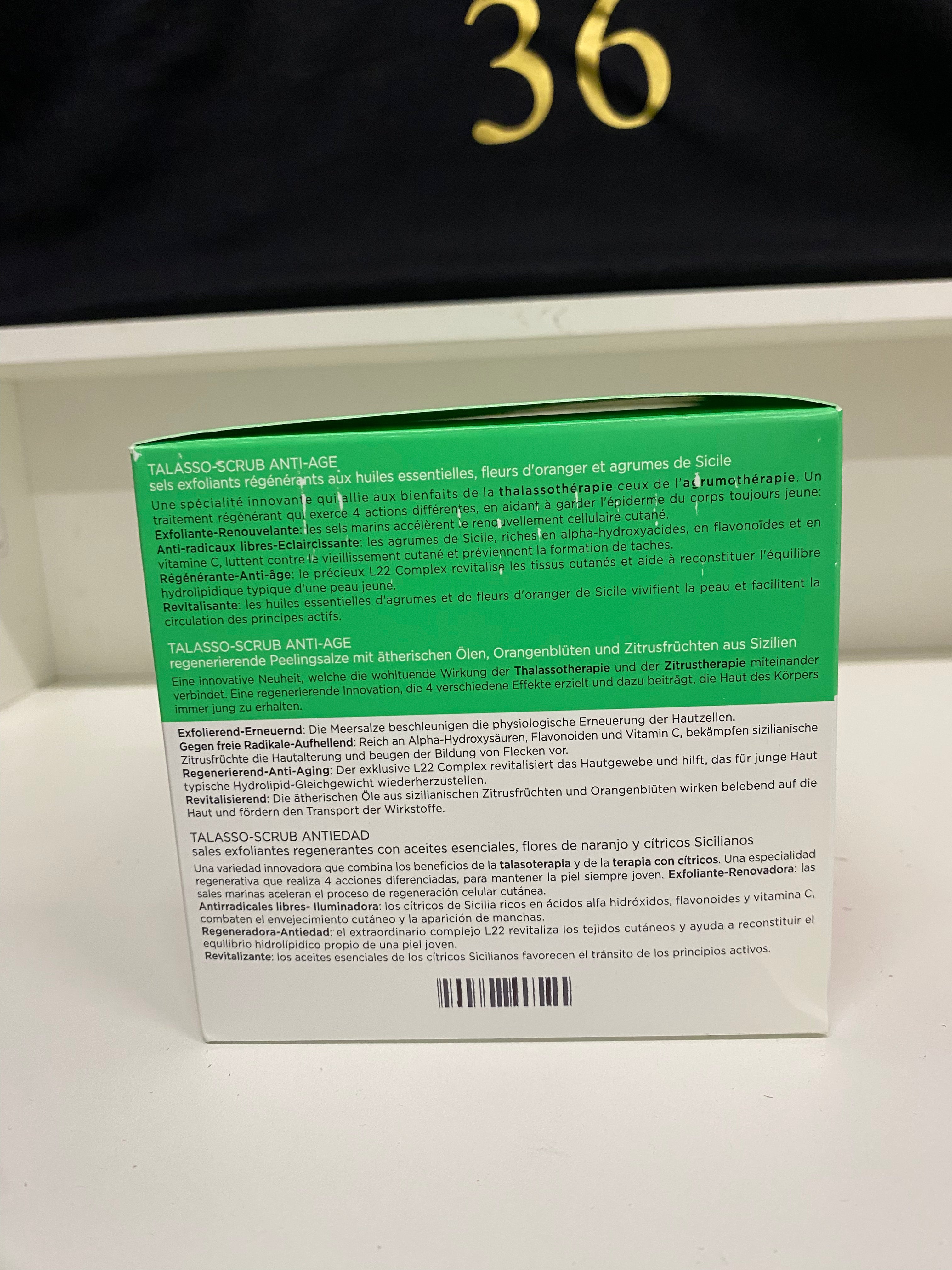 ANTI-AGE TALASSOSCRUB 700g REJUVENATING BODY SCRUB