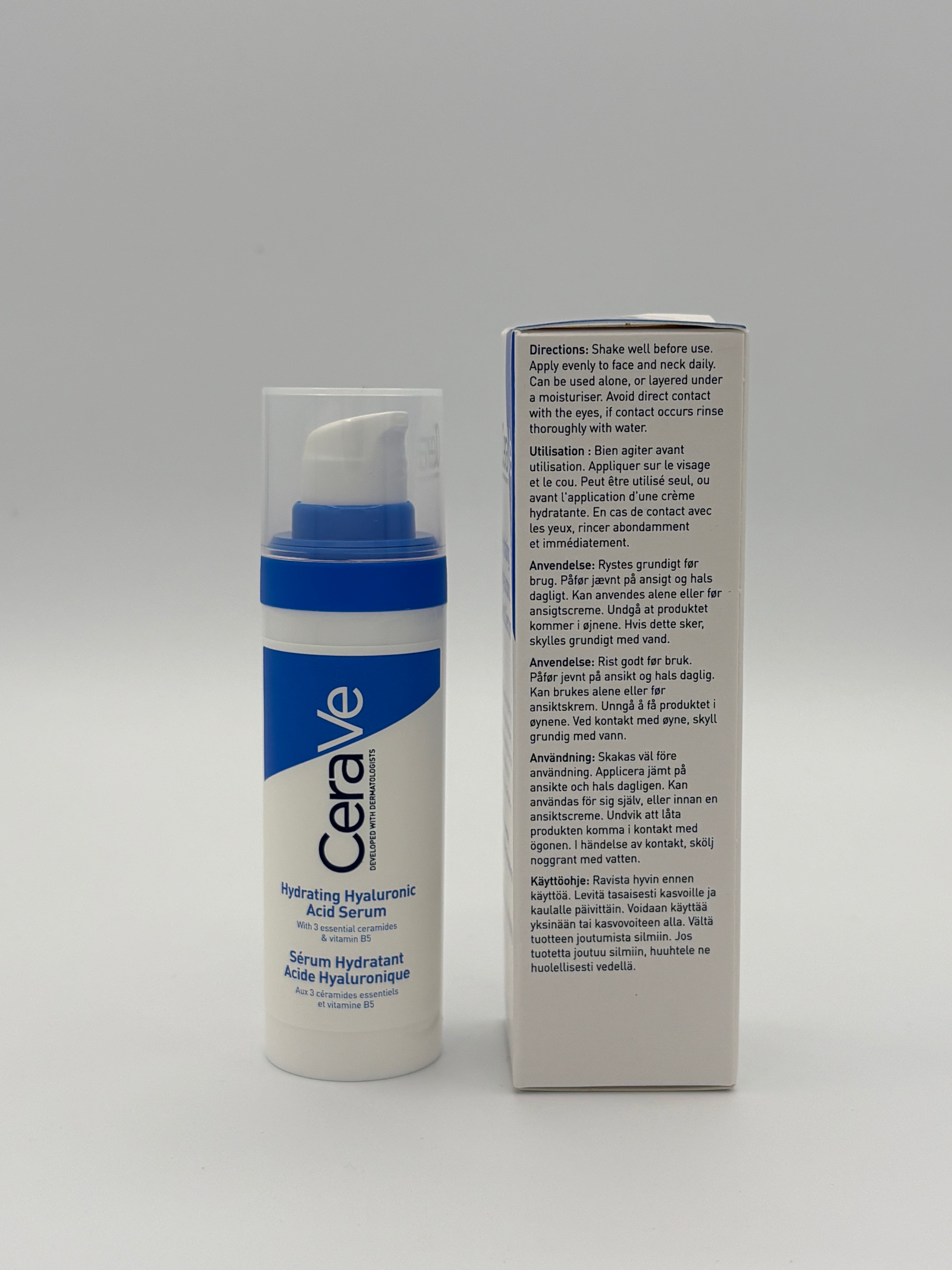 BLOCK36: SIERO	CERAVE	HYDRATING HYALURONIC ACID SERUM 30ml