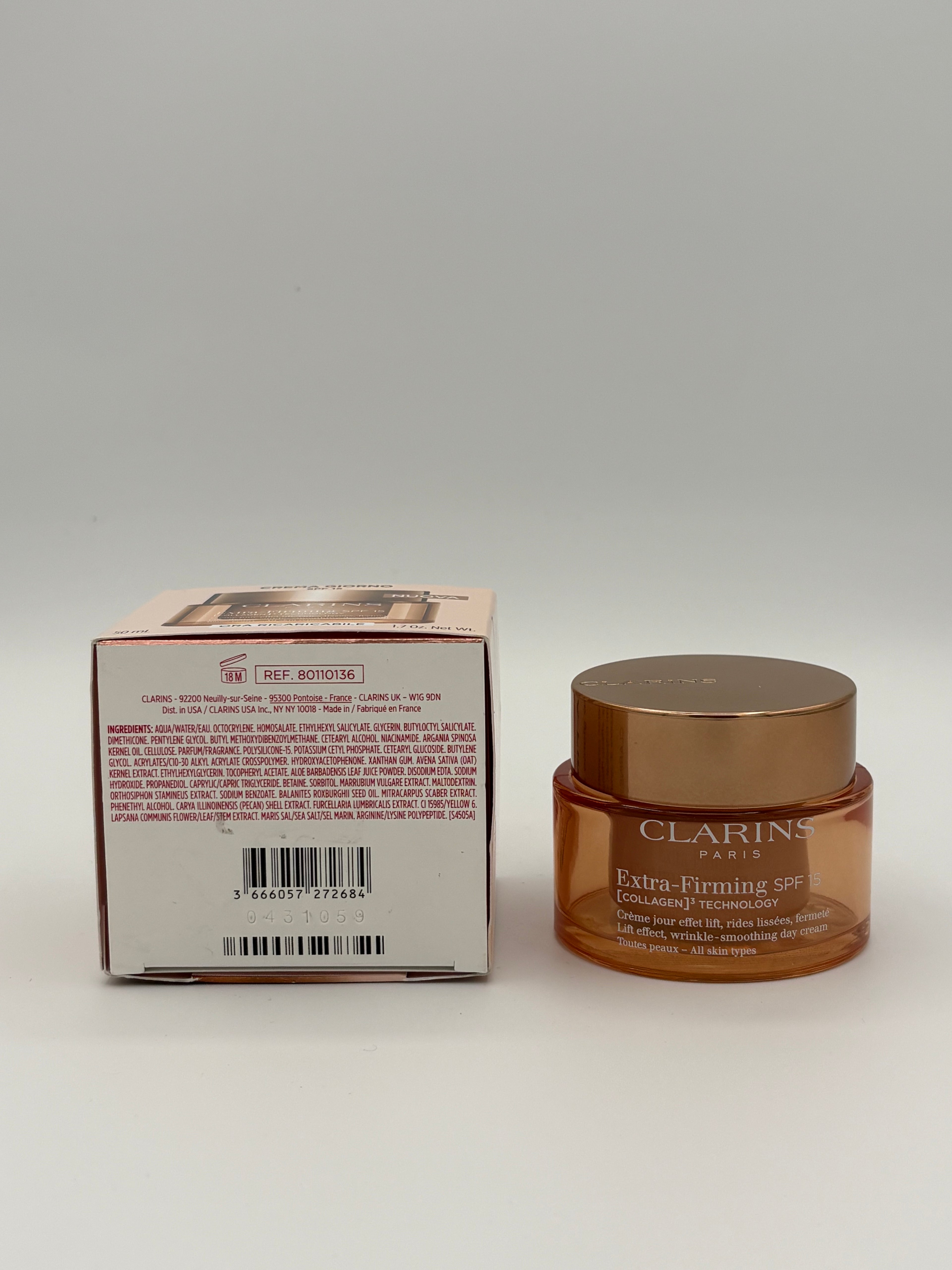 BLOCK36: CREMA	CLARINS	EXTRA-FIRMING JOUR SPF 15  50ml