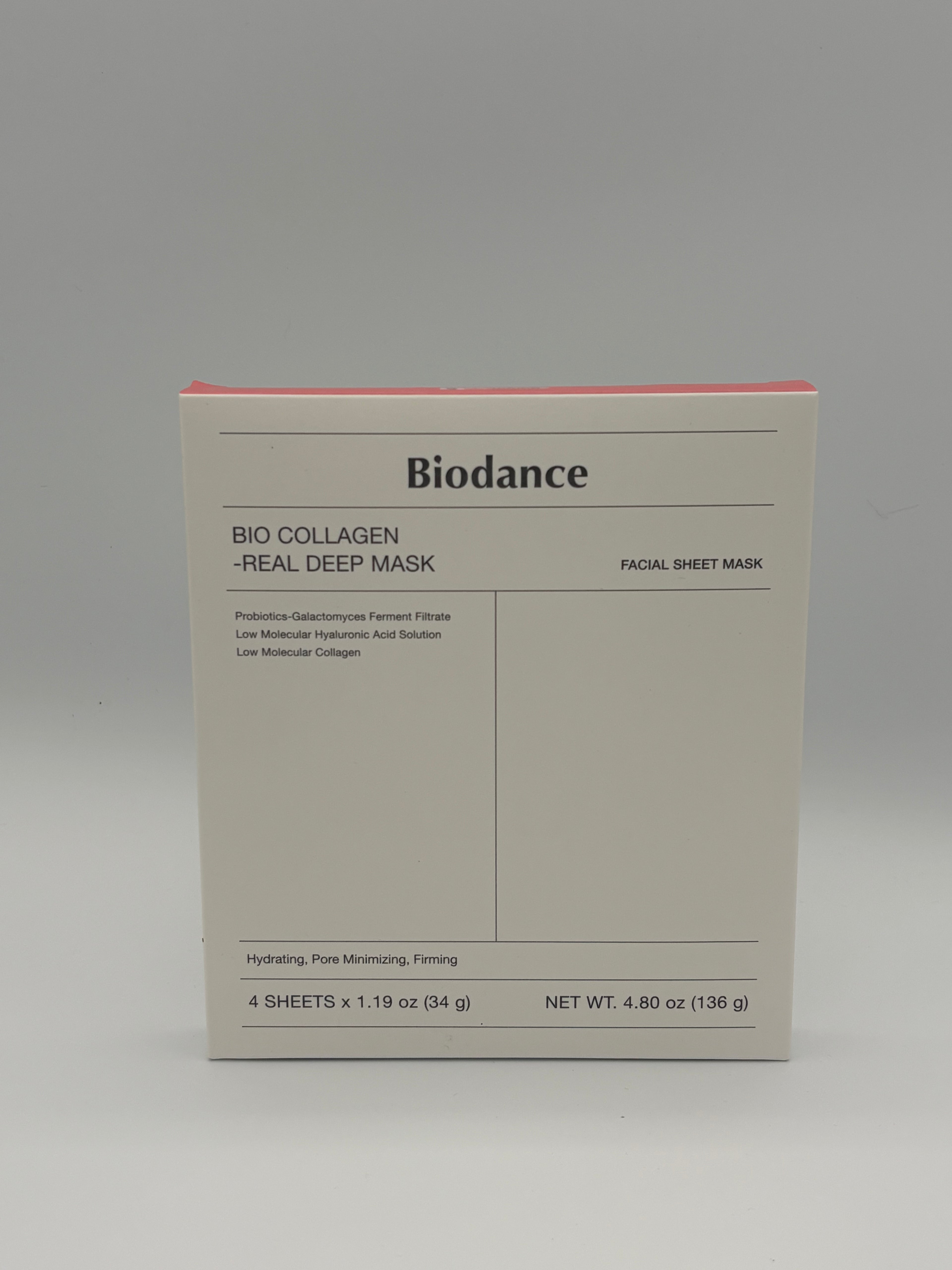 BIODANCE COLLAGEN-REAL DEEP MASK CONFEZIONE DA  4 MASCHERE