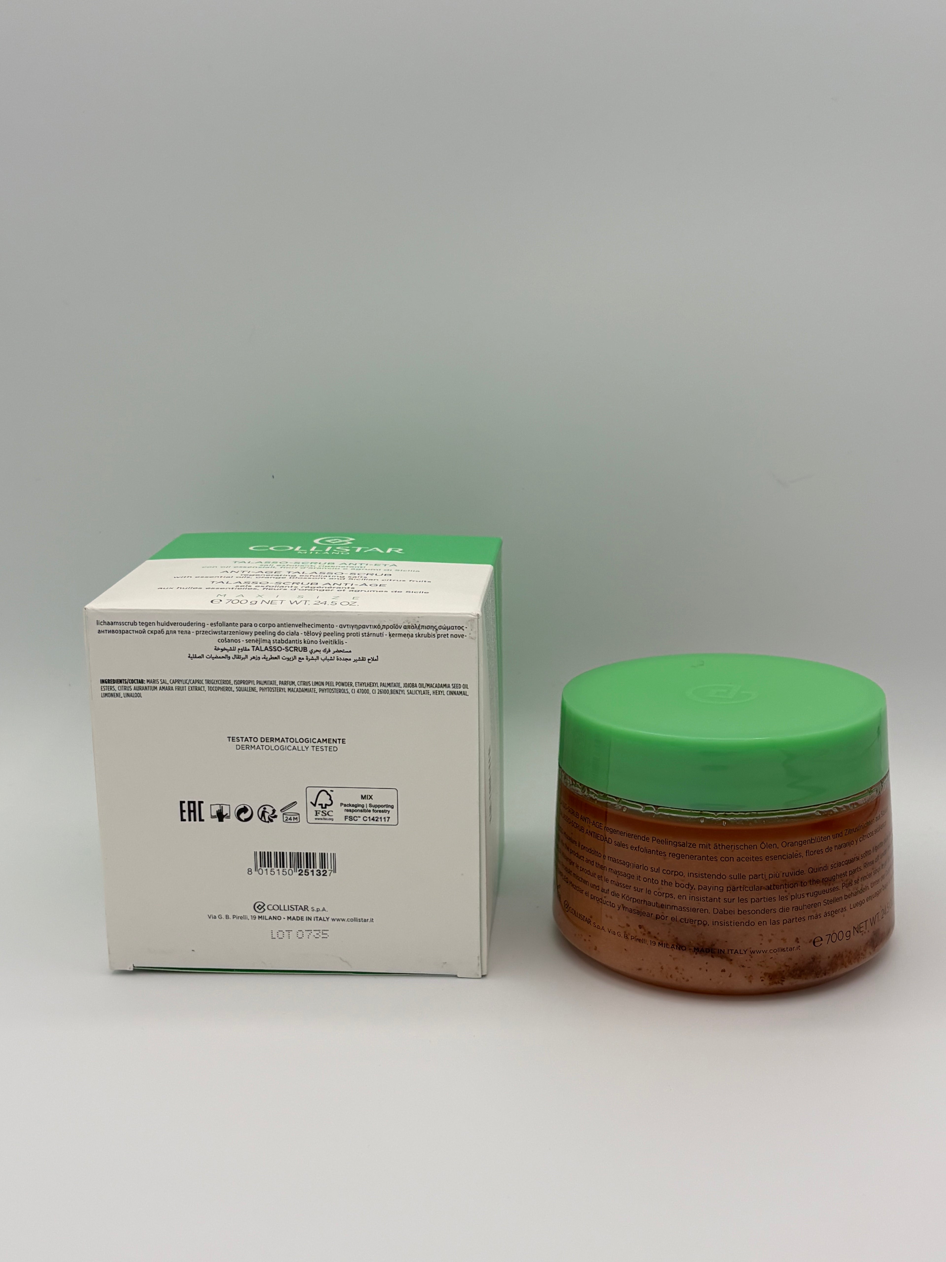 BODY SCRUB ANTI-AGE TALASSOSCRUB REJUVENATING BODY SCRUB
