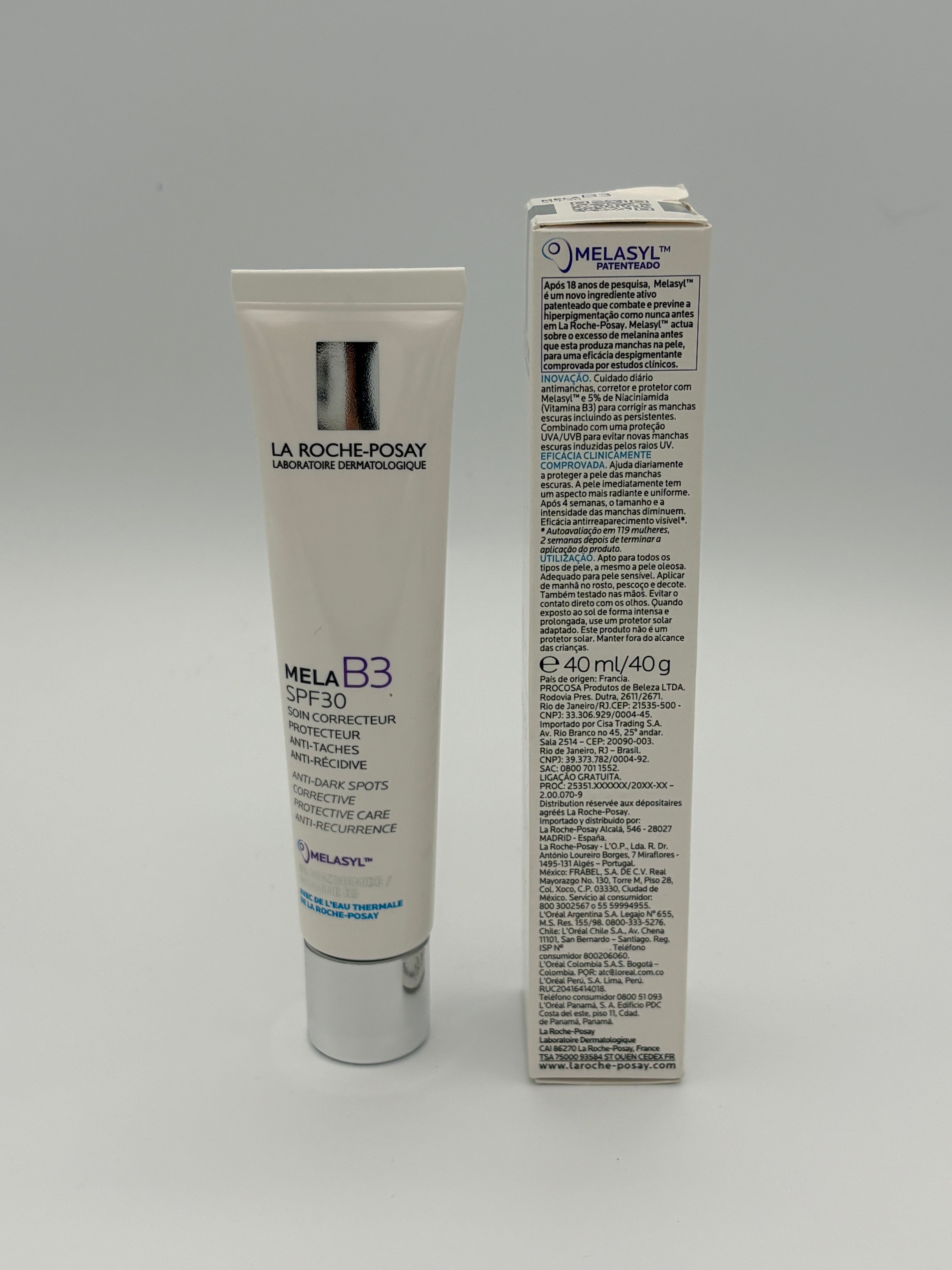 BLOCK36: CREMA	LA ROCHE POSAY	MELA B3 SPF 30