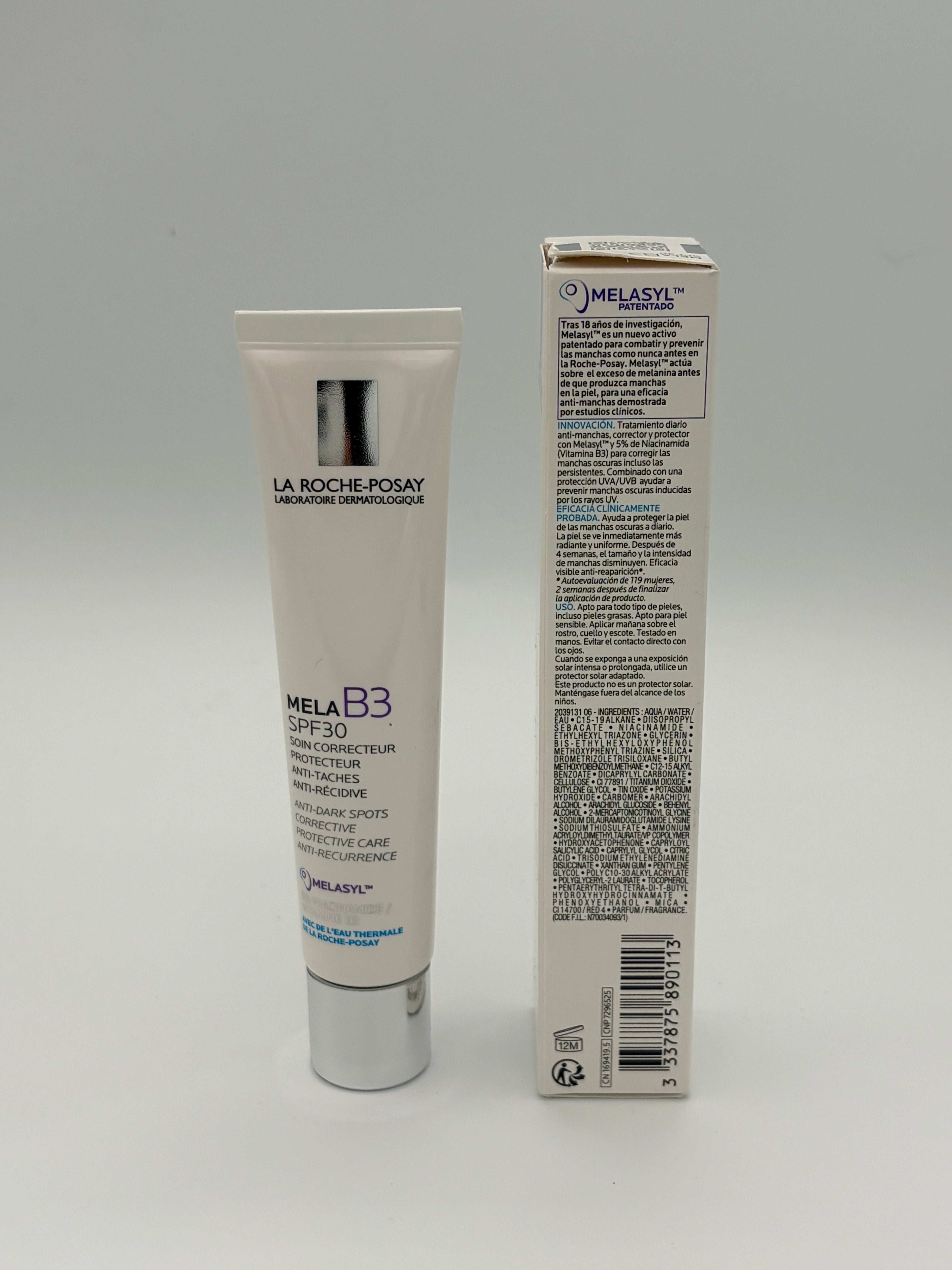 BLOCK36: CREMA	LA ROCHE POSAY	MELA B3 SPF 30