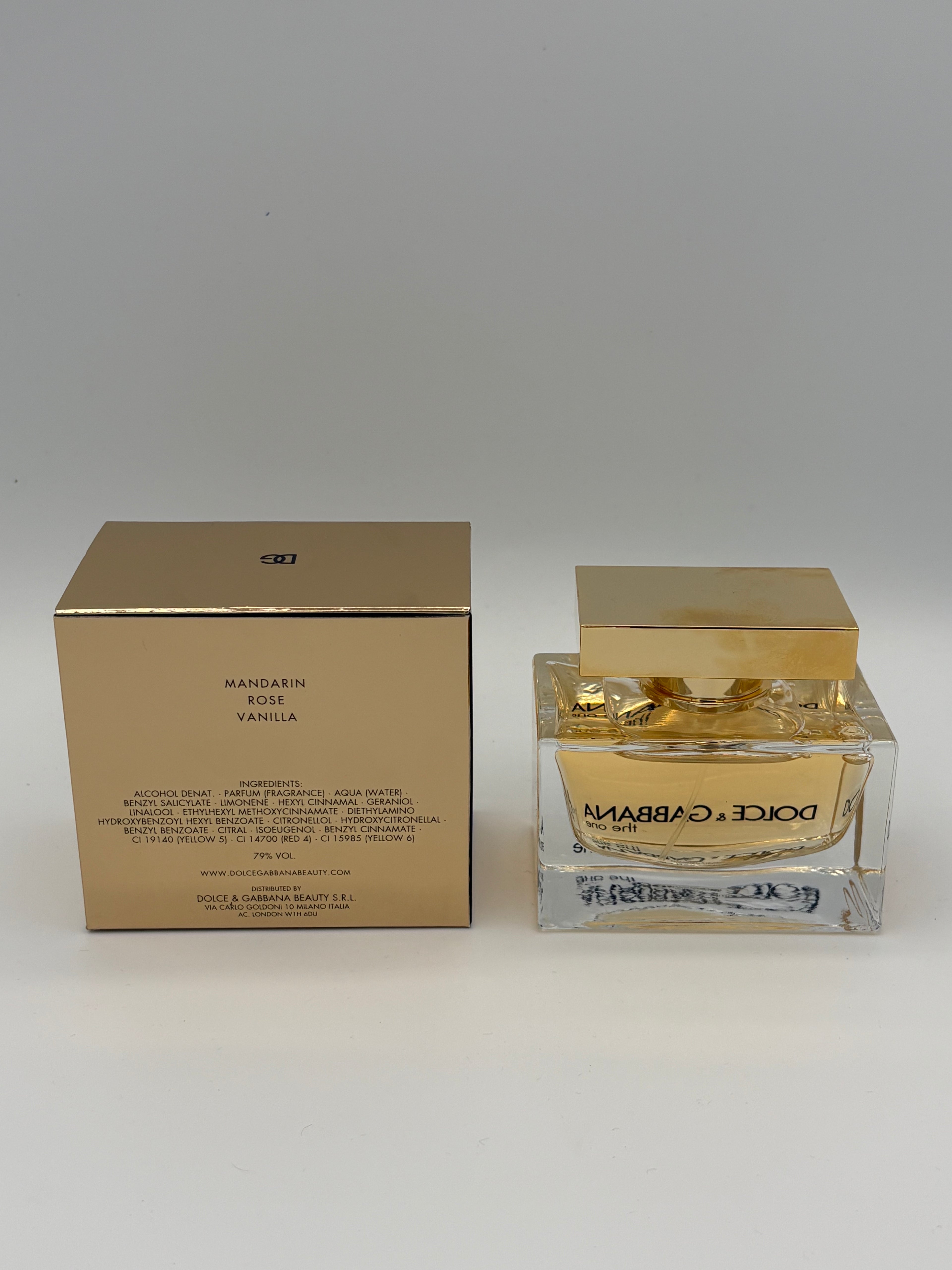 BLOCK36: PROFUMO DONNA DOLCE & GABBANA THE ONE 75 ML